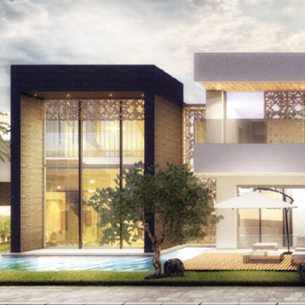 photo villa bouskoura luxe greentown ville verte ventura casablanca