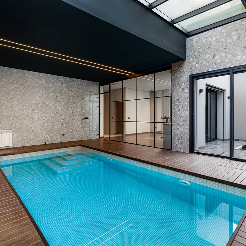 Piscine chauffée